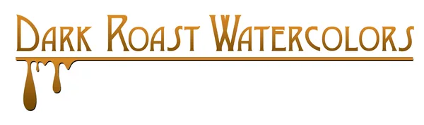 Dark Roast Watercolors logo